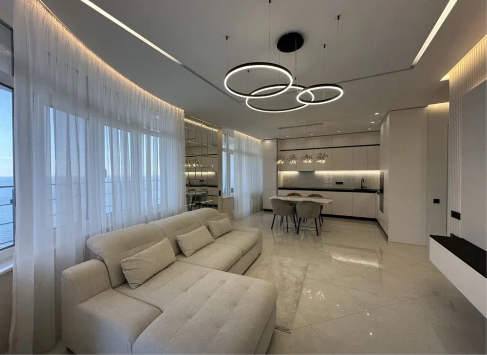 Трехкомнатная квартира на Каманина /Прямой вид моря/ терасса/ Аркадия Одесса - изображение 1