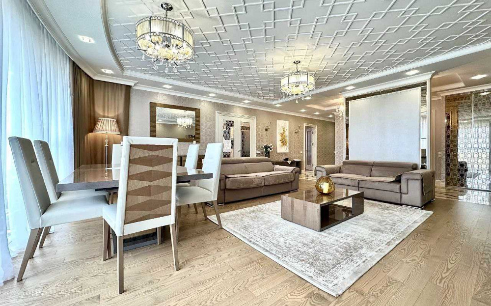 ЖК Зарічний 124м2 з видом на Дніпро з меблями і технікою Київ - зображення 1