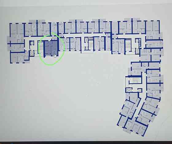 1К квартира, 4 поверх, 40,71 м.кв.,  ЖК Атмосфера, вул.Європейська, 4, Вишневе