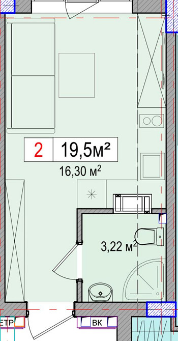 СУПЕРАКЦІЯ ПІД ЯЛИНОЧКУ! Квартира від Забудовника (без %; розстрочка) Київ - зображення 2