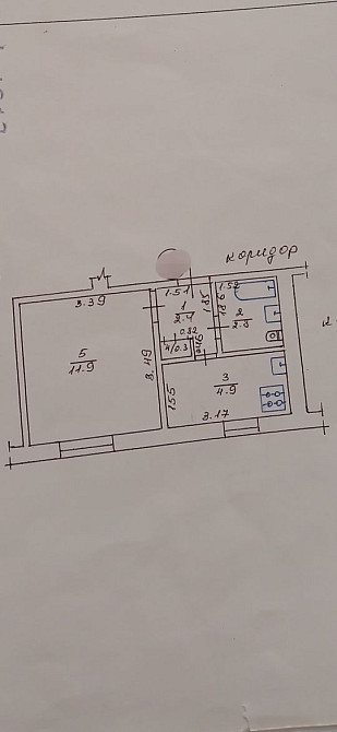 Продаж однокімнатної квартири Гадяч - зображення 1