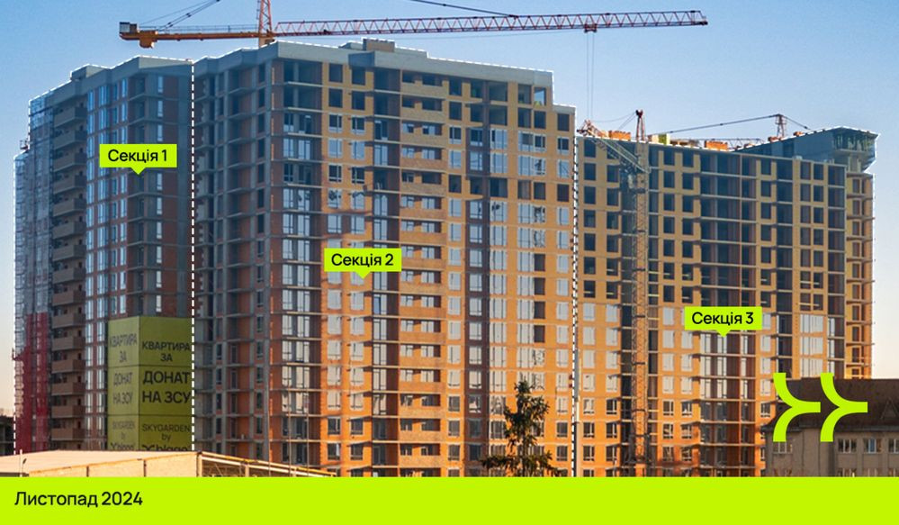 1 к квартира , skygarden , ВЛАСНИК! Івано-Франківськ , Благо. Ивано-Франковск - изображение 2