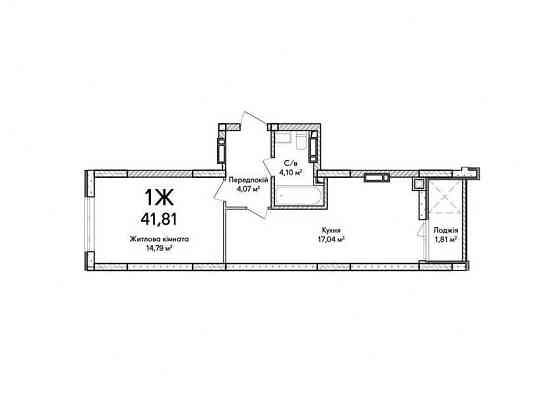 1-кімнатна Автономна БЕЗ КОМІСІЇ з Видом на Набережну та Двір-Сад Ирпень
