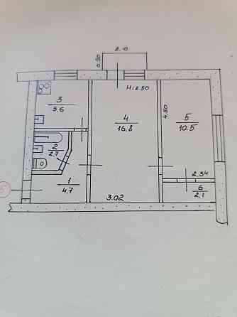 Продається 2-кімнатна квартира 