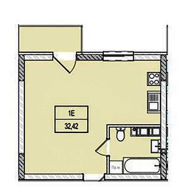 Ужгород ЖК Крона house 1к продаж від власника, перша черга (WhatsApp). Ужгород - зображення 2