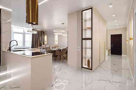 3х комнатная, 117 м2, новый дизайнерский ремонт ЖК Элегия парк Аркадия Одесса