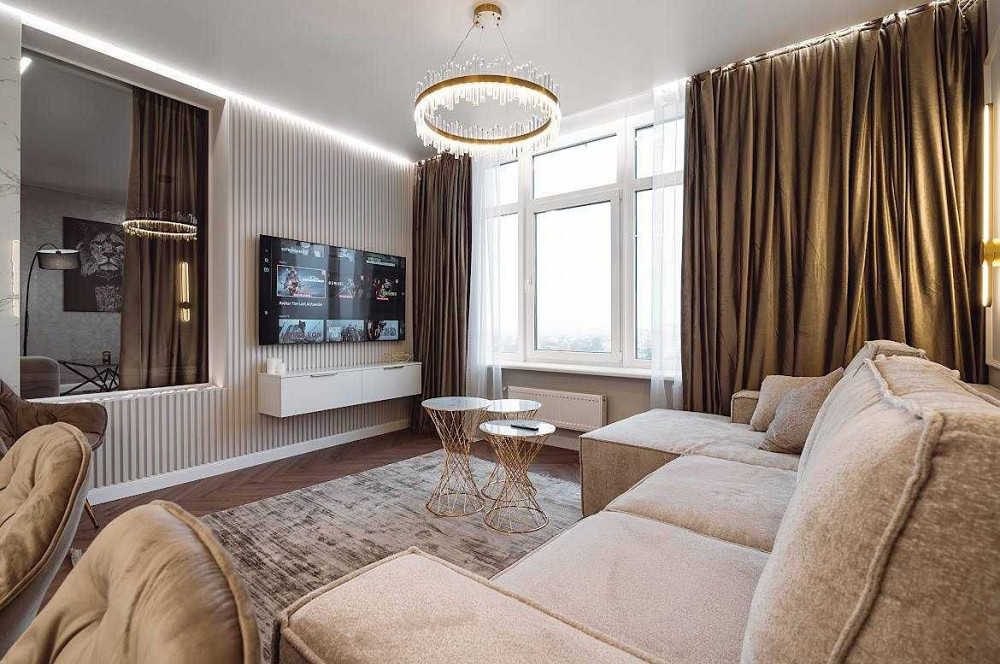 3х комнатная, 117 м2, новый дизайнерский ремонт ЖК Элегия парк Аркадия Одесса - изображение 1