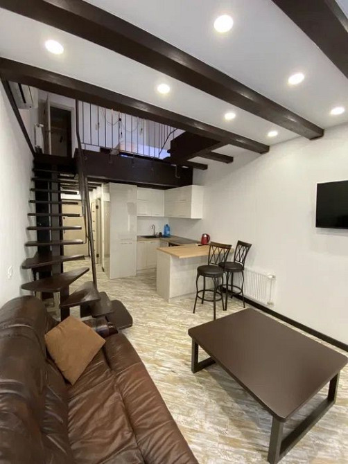 Аренда 2-х уровневой кв ЖК Новострой на Бочарова Балкон Атриум Початок Одеса - зображення 6