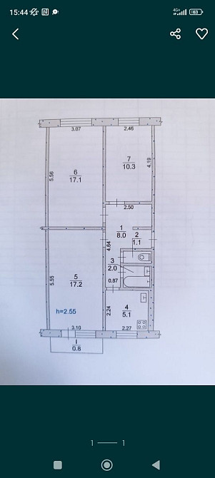 3х комнатная квартира на 40лет Павлоград - изображение 2