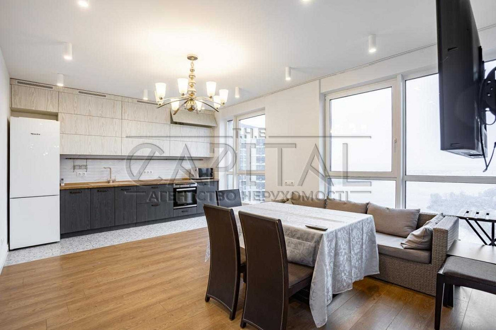 Задається видова 3-к квартира в ЖК бізнес клас "Зарічний" Київ - зображення 3