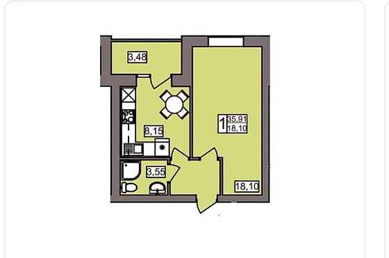 Найдешевша 1 кімнатна квартира Хмельницький