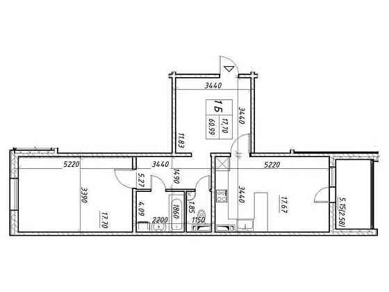 Продам 1к.квартиру ЖК Навігатор -2, Коноплянська 22 Київ