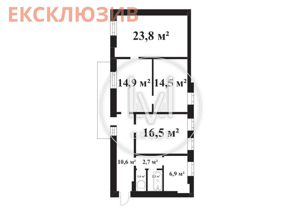 Видова Царський будинок Ліфт 3-к (96 м) Терещінківська м.Льва Товстого Київ - зображення 2