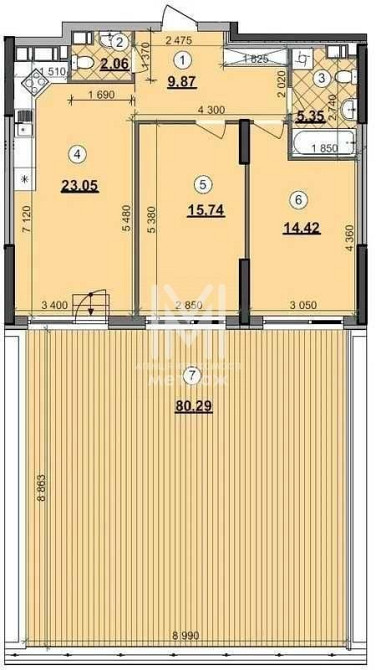 Найнижча ціна! Видова на Дніпро з ТЕРАСОЮ ЖК Great/Грейт Осокорки Киев - изображение 2