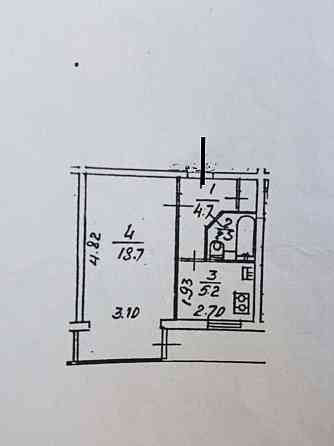 Продам 1-кімнатну квартиру Дніпровський р-н, м. Лівобережна IO Киев