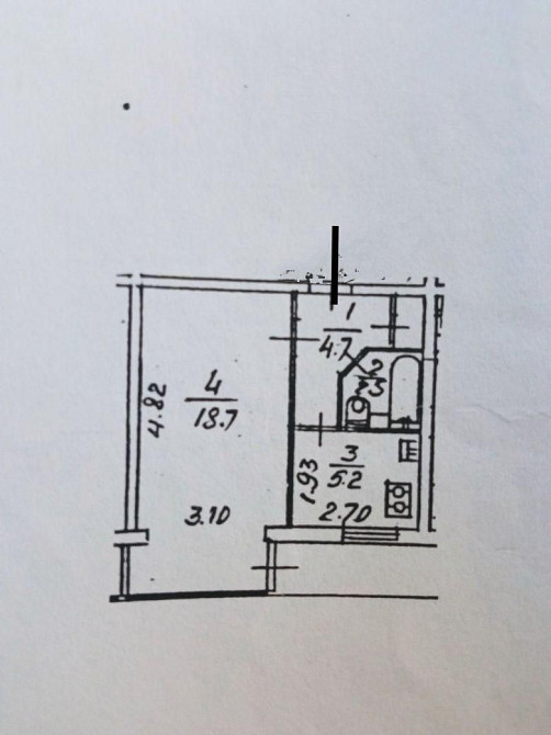 Продам 1-кімнатну квартиру Дніпровський р-н, м. Лівобережна IO Київ - зображення 2
