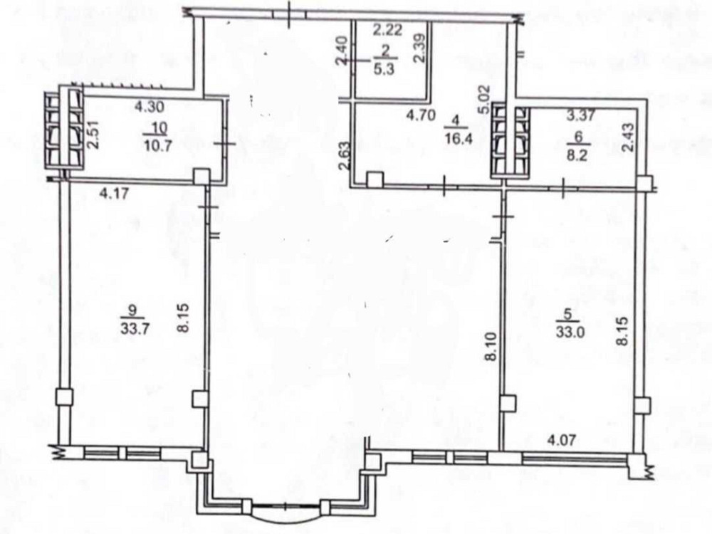 Продам 3-к(208м2)з дизайнерським ремонтом на Грушевского 9а Київ - зображення 2