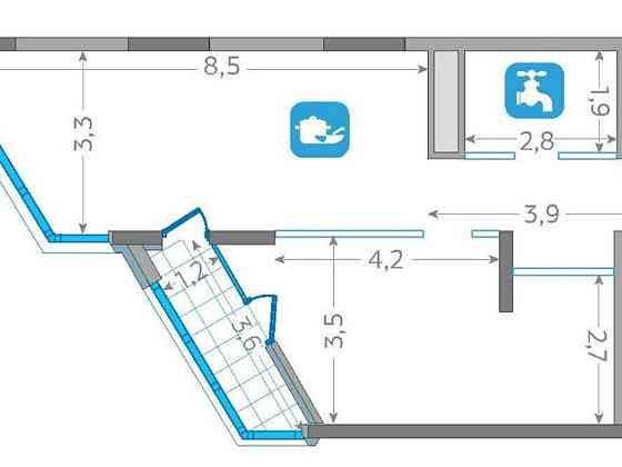 Продам видову 2 кімнатну квартиру в ЖК Зарічний IO Киев