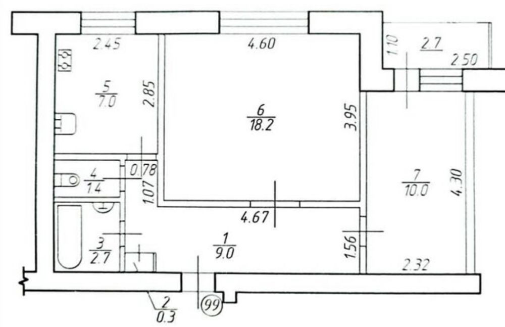 Продам 2к квартиру покращеного планування в будинку 1990рр. Ивано-Франковск - изображение 3