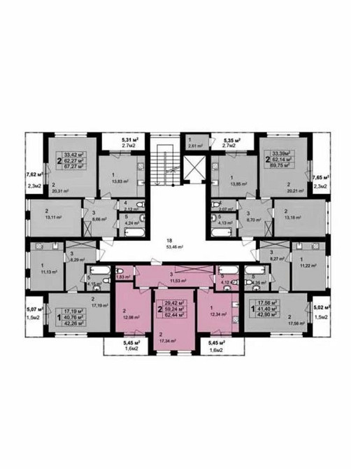 КРАЩА ЦІНА! Продаж 2 кімнатної 63 м2, Кворум вул. Перфецького Львів - зображення 8