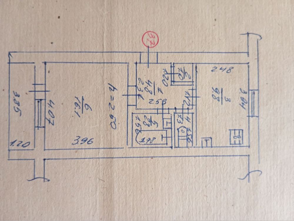 Однокімнатна квартира 3-й занасип( Давида Кострова)  - зображення 2