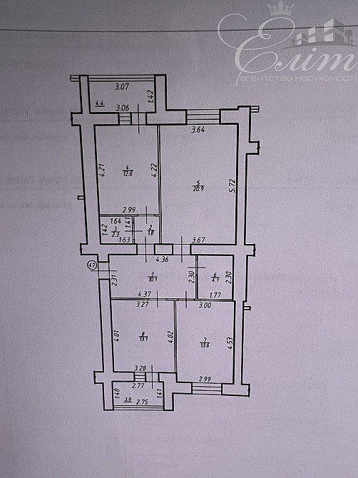 Продається 3 кім. квартира, вул. Вірастюка 7 Ивано-Франковск - изображение 2