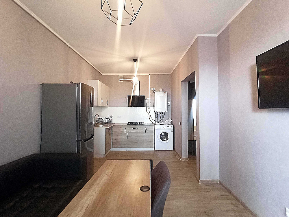 Оренда 1-к.кв.з індивідуальним опаленням (газ. котел) у новому будинку Бориспіль - зображення 3