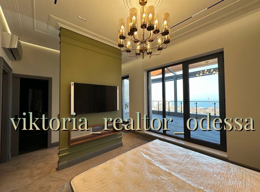 Penthouse+паркинг!Фонтан!ПРЕМИУМ-класса!терраса с прямым видом Моря Одесса - изображение 7