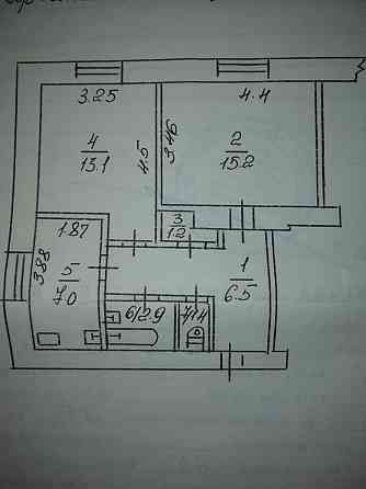 Продам 2х кімнатну "сталінка", зупинка "КРЕС" Кривой Рог