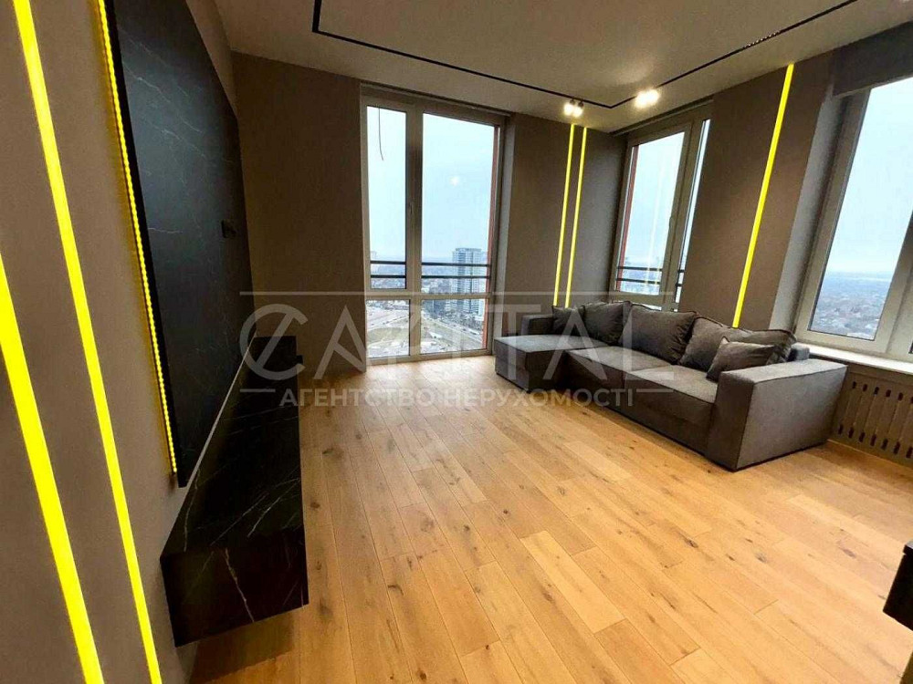 Вид на Дніпро! Вільна! Seven 3к 70 м ПЕРША ЗДАЧА! Генератор Київ - зображення 7