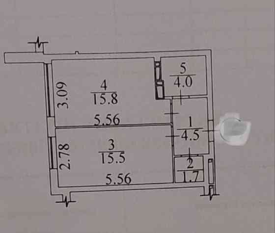 Терміново! Велика 1-кімнатна квартира! Центральний парк! Ірпінь