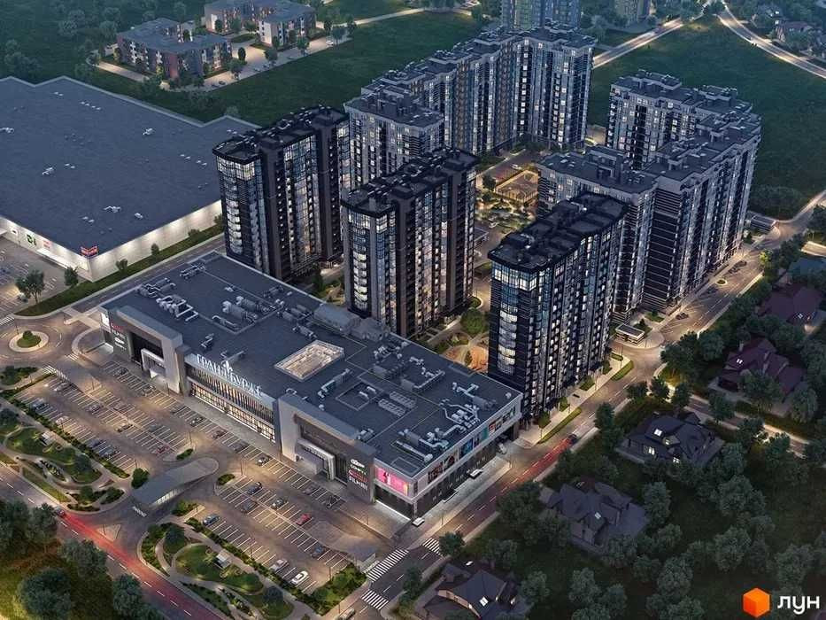 ЖК Гранд Бурже 1к Студія Буча - изображение 1