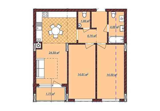 Без комісії! Продаж 2-к квартири Вулецька, 2/Зелена. Розтермін. Львів