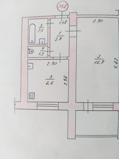 Продам 1-кімнатну квартиру Житомир - изображение 1