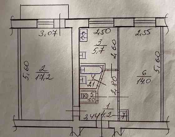 Швидко, Продам 2-х кімнатну квартиру м. Харків по вул.Каденюка 41А. 