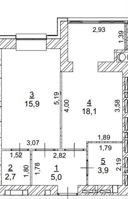 Продам 1 к.квартиру від власника ЖК Grand City Dombrovskyi Житомир - изображение 1