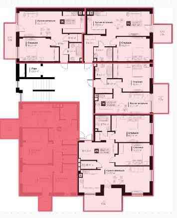 Продаж 3 кім. квартири у ЖК HYGGE lux, вул Пасічна, 79,2 м2 Львів