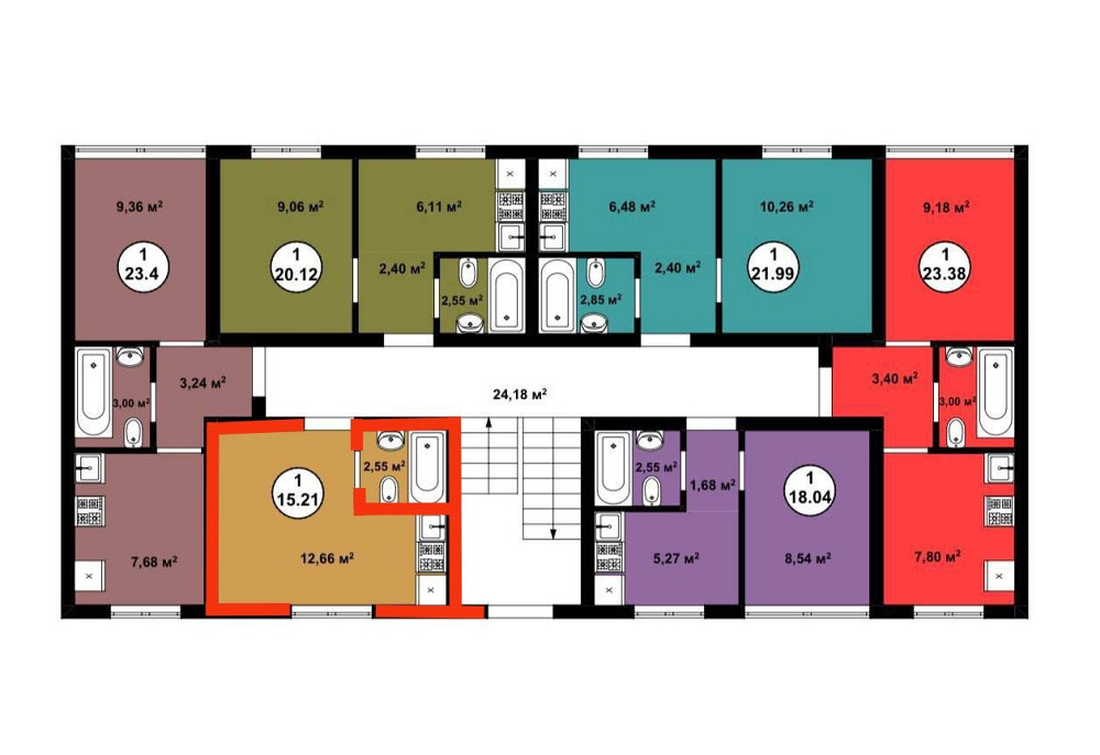 СОФИЕВСКАЯ БОРШАГОВКА!Продажа квартиры15.21м2 от Застройщика!ЖК"Оазис" Софіївська Борщагівка - зображення 1