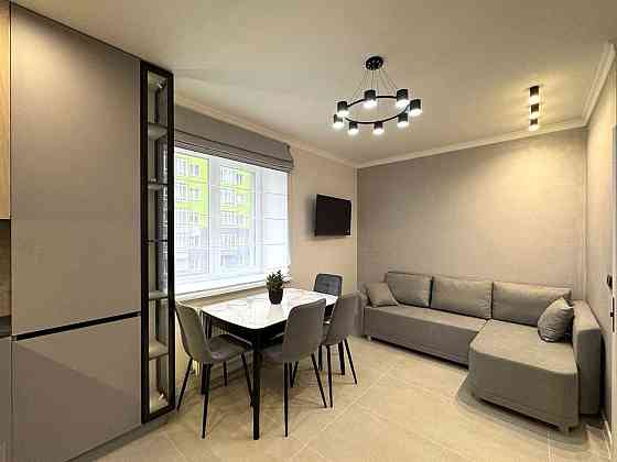 1 кімнатна квартира, велика площа 48м з кухнею-студією поруч з озером! Ивано-Франковск