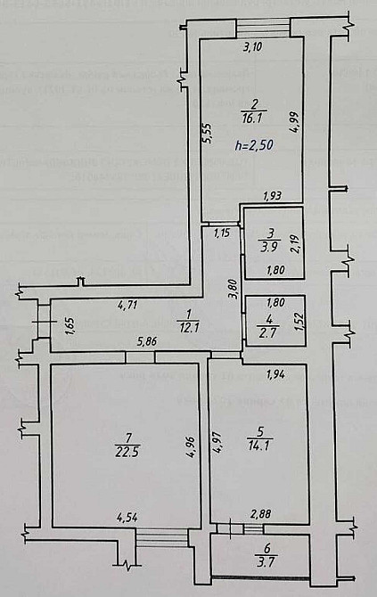 2к ЖК Шенген Залізнична 9Б, 75 кв.м., 2 поверх під єОселю 2024 без % Львів - зображення 2