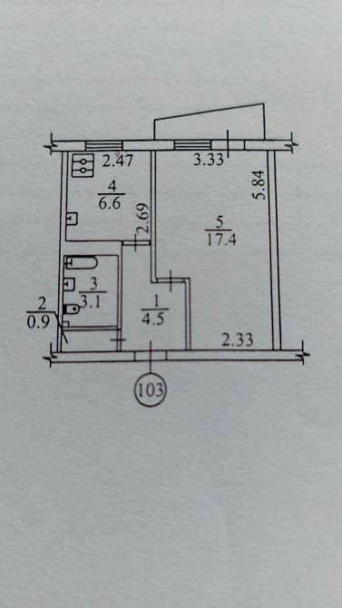 1 кімнатна квартира позняки, осокорки, березняки, здолбунівська 3 б Київ - зображення 4