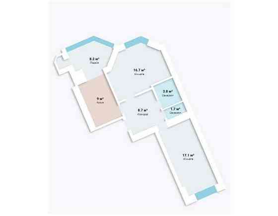 Продаж 2к квартиры в ЖК София Нова Київ