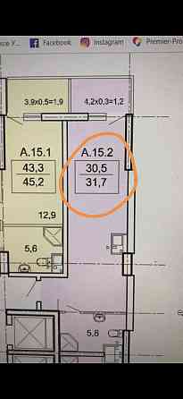 Фонтан,море,парк.ЖК Акрополь,студия в сданном доме от ХОЗЯИНА. Одесса
