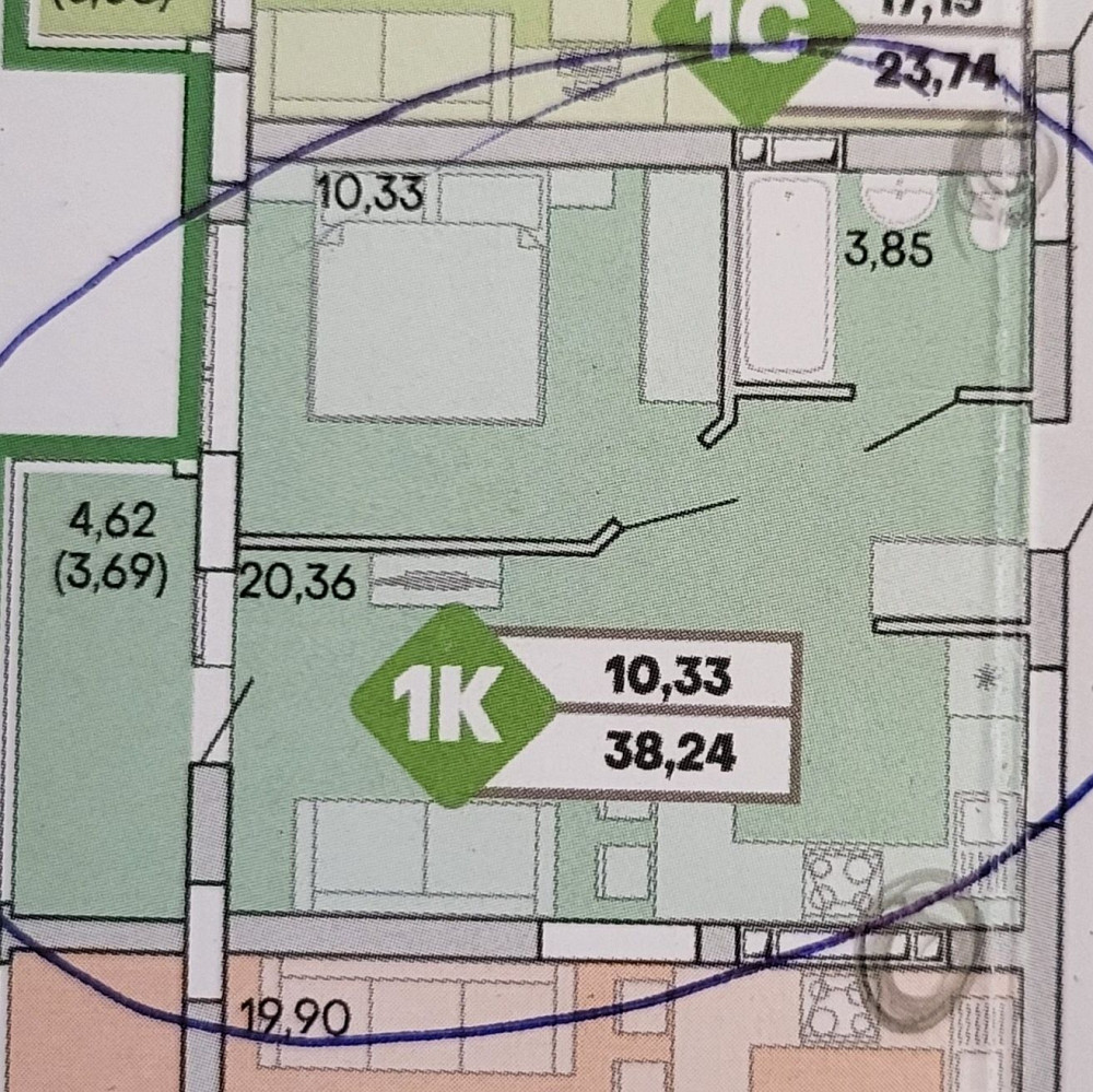 Своя 1 комнатная квартира/Новострой/Дом мебели/Св.Рихтера/Черёмушки Одеса - зображення 2