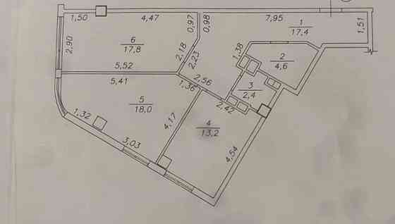 Продам 2 ком Альтаир 74 квм Одеса