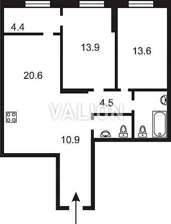 Продаж видової 2к квартири 76м2 в ЖК Варшавський плюс Київ
