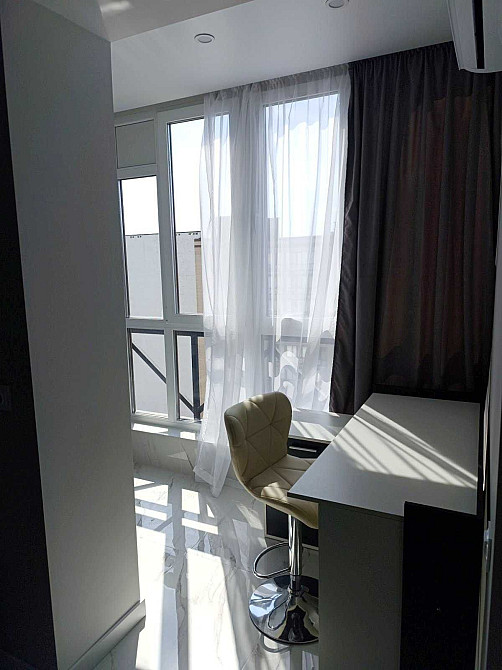 Сдается 1 ком, Евро Ремонт! Кухня студия и Спальня! Новый дом! Черноморск - изображение 4