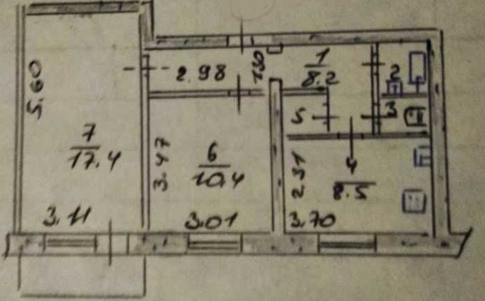 2х комнатная квартира Шевченковский район Запорожье - изображение 1