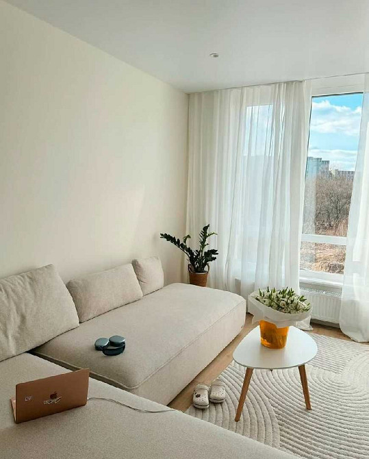 Оренда 2к квартири + кухня студія   ЖК Білий Шоколад Львов - изображение 1