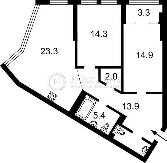 3-к новий ЖК Манхеттег Manhattan City Берестейський 11 Перемоги пр Київ